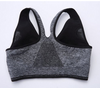 Push Up Sexy Front Zipped Yoga Jogging Sports Bra