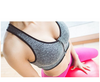 Push Up Sexy Front Zipped Yoga Jogging Sports Bra
