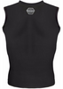 Compression Base Layer Sports Sleeveless Black Skin Tights